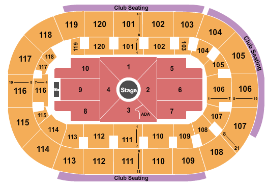 Hertz Arena Nate Bargatze Seating Chart